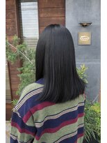 ルーム リシェール 南越谷店(Room RICHAIR) 艶カラー/ブルーブラック/イルミナカラー