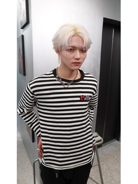 メンズペレ 渋谷(MEN'S PELE) MEN’S HAIR/サーフカール/刈り上げセンターパート/渋谷