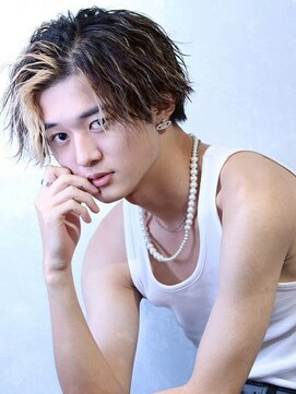 men's salon es. 新宿 メンズカット/メンズパーマ/メンズヘア【メンズサロン エス】 ニュアンスパーマ/波巻きツイストスパイラル[新宿/メンズ/men's]