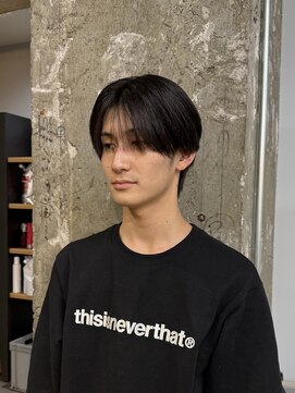 リラクオーレメンズ(LIRA CUORE men's) シャドウパーマ/メンズ縮毛矯正/毛流れセンターパート