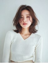 フレイムスヒュー 高崎店(FRAMES HUE) 韓国ハッシュカット×外ハネひし形カーテンバング【高崎】