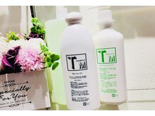 ヘアスール 青木島店(HAIR SOEUR)の雰囲気（お肌に優しいシャンプーなどをそろえております。）