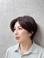 セブンルックス(7LOOKS) ナチュラル艶ショート【髪質改善 /酸性ストレート /白髪ぼかし】