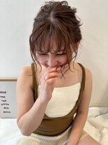 ユーフォリア 青山(Euphoria)&nbsp;まろやかベージュ　ゆるふわアップヘア