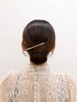 ヘアセット&ヘッドスパ専門店 irome【イロミ】 タイトシニヨン