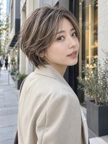 ユイマァル 岡山(YUIMARL)&nbsp;岡山30代40代★大人ハイライト★レイヤーショート★白髪ぼかし★