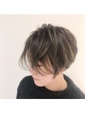 ショート　バレイヤージュ