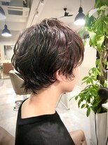 ハナビ(hanabi) 髪質改善　ボーイッシュショート　ラフショート　
