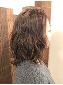 ミディアムパーマ