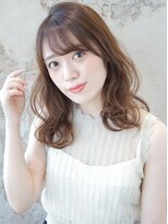 アフロート ルヴア(AFLOAT RUVUA)&nbsp;大人可愛いゆるふわパーマのショコラブラウンカラー