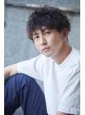 【men’s salon dot. Tokyo】キレイめ無造作ゆるウェーブ
