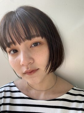 エアー 青山(AIR) 【ボブ+ちょこんと顔周りレイヤー☆】stylist諸見里