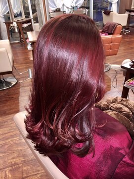 ヘアープロデュース ア ラ モード(Hair Produce A La Mode) 美彩カラー（ラズベリーティー）