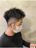 波打ちツイストパーマ