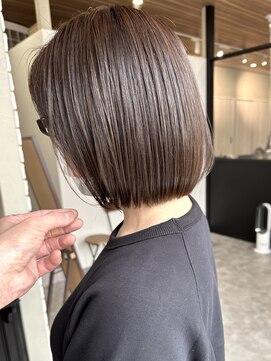 アットラップレーヴ(attrape-reve) 【attrape-reve】30代40代50代/透明感カラー/大人ボブ/白髪染可