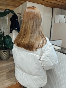 サーリー(SURLY) ブリーチカラーベージュグレージュマロン