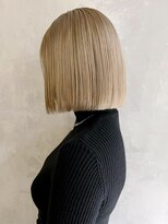 アルバム 渋谷パルコ(ALBUM) ブロンドベージュボブ_チェリーブラウンフェミニン_ba377562