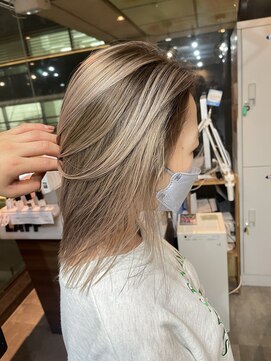 ラフ(LAFF) #黒髪#ボブルフ#ネビージュ#小顔#ワンレン