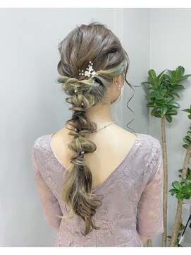 ロア 福岡天神本店(LORE) お呼ばれヘア