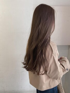 キャンバス バイ ネオリーブ 横浜西口(Canvas by neo.) シークレットハイライト ベージュ レイヤーヘアsk