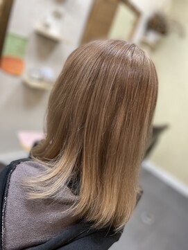 ヘアーズ ルポ(Hair's Repos) ハイトーンカラー