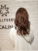 エドル　透け感アッシュ