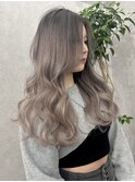 グレージュグラデーション/シールエクステ80枚