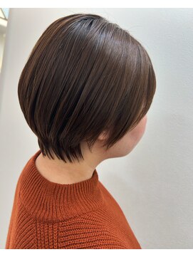 アールモンドヘア新世界 【北見】#ショートボブ#ショートヘア#ボブ