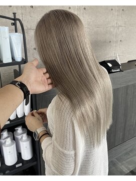 ウル 岡山駅店(ULu.) 髪質改善ハイトーンバレイヤージュハイライトブリーチ岡山倉敷