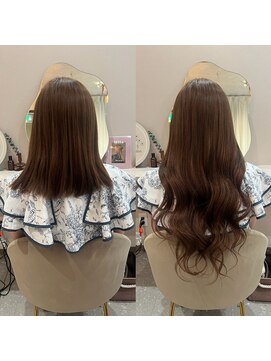 ミラ(Mila) 最高級人毛100%シールエクステ♪80本