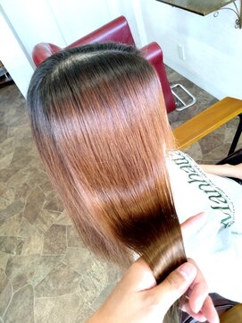 ヘアーアンドアイラッシュ チェイン(HAIR&EYELASH CHAIN) 【Before⇔Ａｆｔｅｒ】美革ストレート