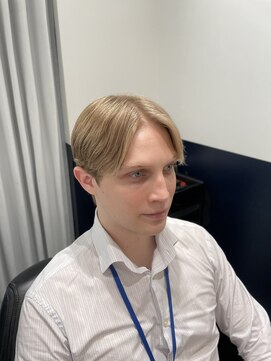 リバティシェアバーバー 銀座(LIBERTY SHARE BARBER) センターパート/メンズカット