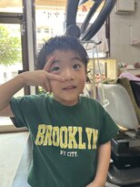 マツ 美容室(Matsu 美容室)&nbsp;３歳のお子様カット