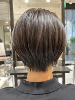 ラボー ノースプラザ店(LA'BO) 【LA'BO三浦】暗髪くびれショート