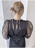 ツインアレンジ_カチモリヘア_ヘアセット