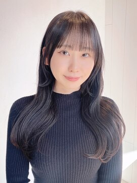 アイティーバイアルバム 北千住店(IT by ALBUM) オリーブカラーくすみベージュ透明感カラー秋色_ba497231