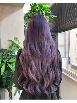 ヴァイス 渋谷店(VAICE) ラベンダーカラー/ケアブリーチ/ロング