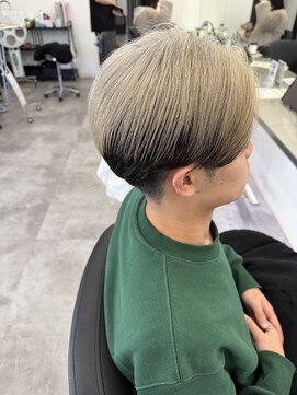 アイスプロドバイブルーム 木更津店(ice prod by bloom) MEN’S HAIR/ブルーブラック/フェザーパーマ/木更津