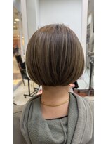 ラディシュ さがみ野(RADISH)&nbsp;20代30代大人ショートボブｘ小顔ウルフカット丸みショート