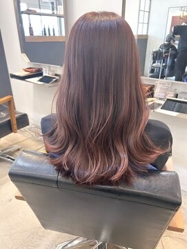 ヘアーラニッシュ 東松戸店(hair Lanish) ピンクベージュ/ハイトーンカラー/ミルクティ