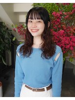 アクアオモテサンドウ(ACQUA omotesando)&nbsp;△癖毛風ウルフパーマレイヤーパーマロングパーマデジタルパーマ