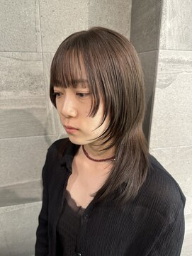 テラスヘア 新潟駅南(TERRACE hair) 【前髪あり】ナチュラルウルフレイヤー