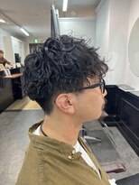アオ(AO。)&nbsp;メンズパーマ/ツイスパ/波巻き/ニュアンスパーマ/ピンパーマ