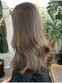 韓国風レイヤーカット髪質改善ダブルカラーハッシュカット