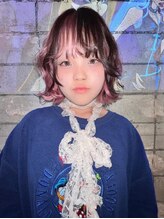 【HACO＋】Rena_ツートンカラー_ブリーチ