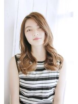 シャンティ 目白(SHANTi) ツヤ感カラーのかきあげゆるミックスカール