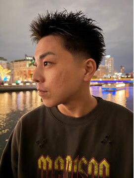 スパイキーショート/アクティブショート/MEN‘S HAIR/淀屋橋△