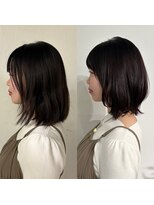 メロウ(me'lou) 《me’lou》ショート×レイヤー20代30代40代50代