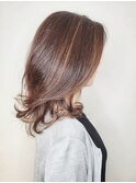30代40代50代×ロングレイヤー×イノアカラー