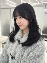 コア プラス 立川(COA PLUS)&nbsp;レイヤーカット/小顔顔周りカット/グレージュ